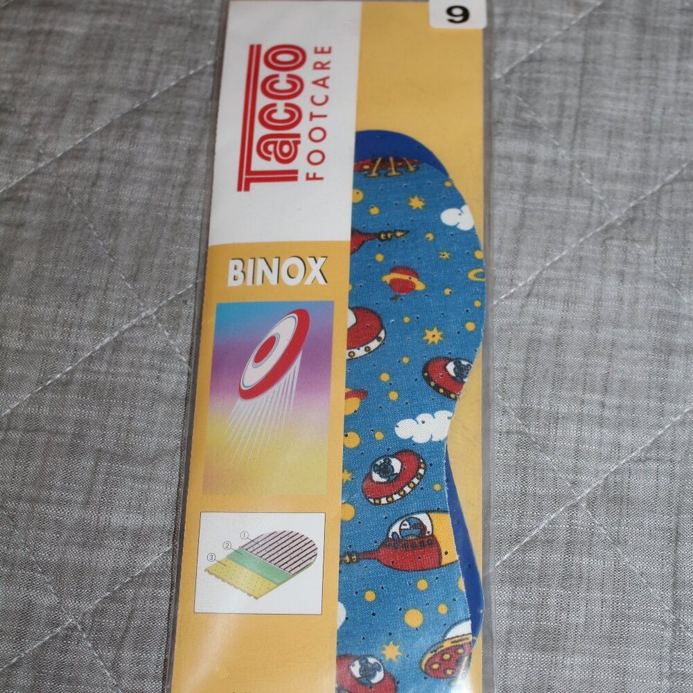 ☀️ 4/$20 Tacco Footcare size 9 Toddler Shoe Insoles Cushioned